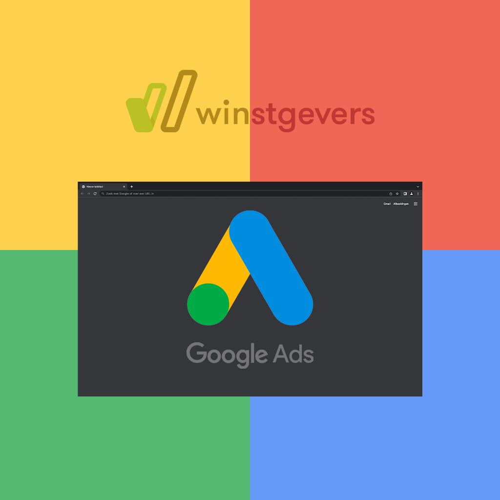 Winstgevers Google Ads mockup